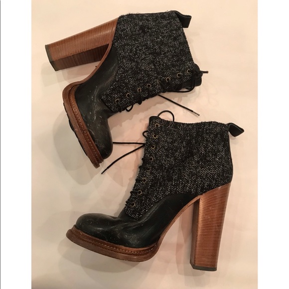 Dolce & Gabbana Shoes - Dolce & Gabbana ankle lace up heel boots